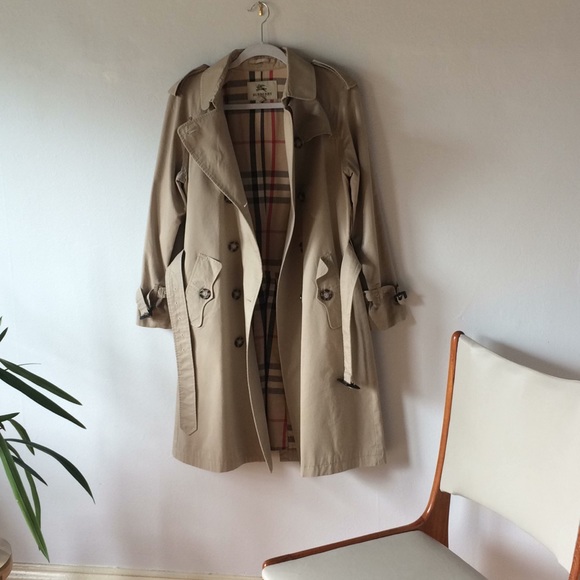 burberry trench coat material